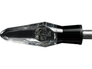 mo.blaze ice LED Turn Signal Black Anodized Clear LED