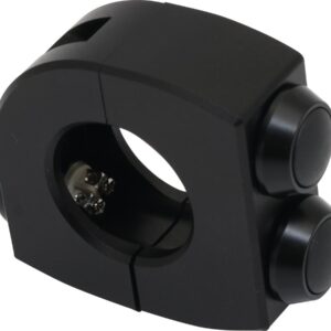 mo.switch 3 Push-Button Clamp Black push buttons Black 1"