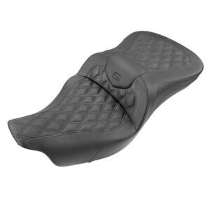 Roadsofa™ Seat - Full Lattice Stitch - without Backrest - FLT/FLH '08-'23