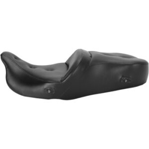 Pillow Top Roadsofa™ Seat - Heated - Black - '08-'23 FLH/FLT