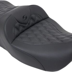 Roadsofa™ Seat - without Backrest - Full Lattice Stitch - Heated - '99-07 FL