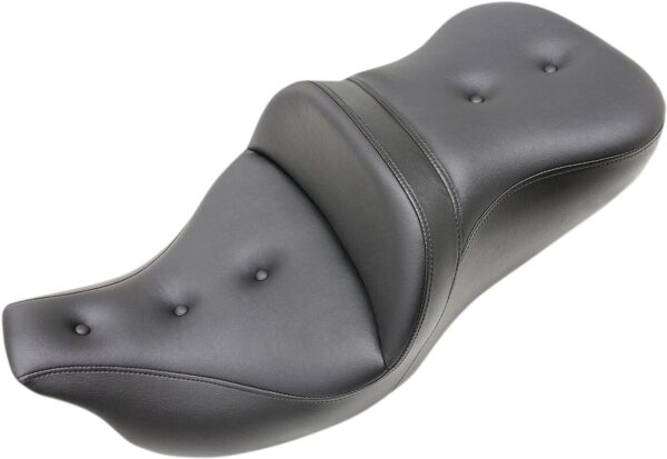 Roadsofa™ seat - pillow top - without backrest - black - '09-'23 flhtcutg