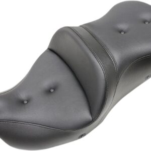 Roadsofa™ Seat - Heated - Pillow Top - without Backrest - Black - '09-'23 FLHTCUTG