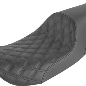 Profiler Seat - Front Lattice/Rear Smooth - Black - FLHR/X