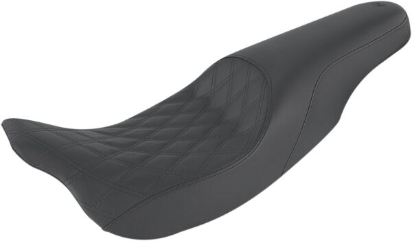 Profiler seat - front lattice/rear smooth - black - fl