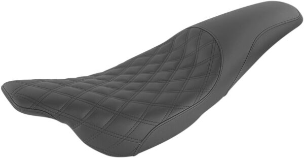 Profiler seat - front lattice/rear smooth - black - fl