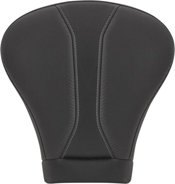 Dominator Pillion Pad - Extended Reach/Touring - Black w/ Gray Stitching - FLH/FLT '08-'22