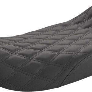 Renegade Solo Seat - Lattice Stitched - Black - FLH '97-'07