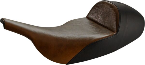 Seat - lariat solo - low - distressed brown