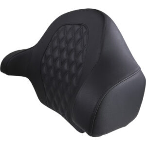 Tour-Pak® Backrest Pad - RoadSofa - Lattice Stitched Seat - Black - FL '14-'23