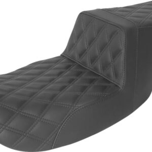 Tour Step-Up Seat - Full Lattice Stitch - Black - FL '97-'07