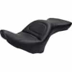 Seat - Explorer™ - Without Backrest - Stitched - Black - FLSTF '07-'17