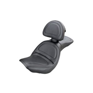 Seat - Explorer™ - With Backrest - Stitched - Black - FL/FX '06-'17
