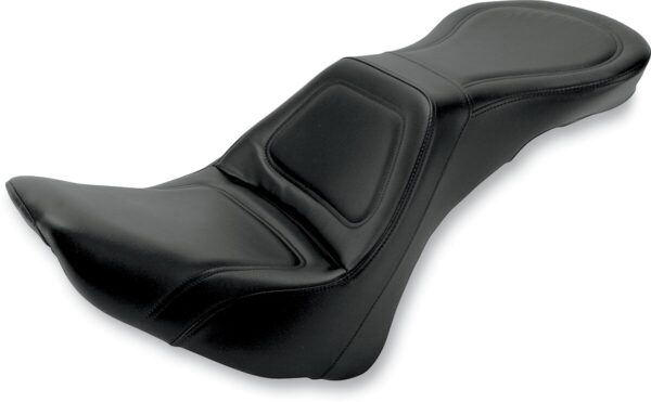 Seat - Explorer™ - Without Backrest - Stitched - Black - FLSTN '06-'17