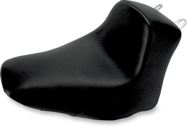 Heels Down Solo Seat - Without Backrest - Plain - Black - FLSTC