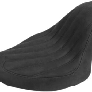 Knuckle Solo Seat - Ribbed - Black - FB