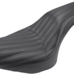 Knuckle 2-Up Seat - Ribbed - Black