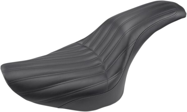 Knuckle 2-Up Seat - Ribbed - Black