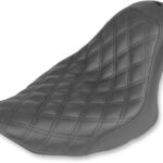 Renegade Solo Seat - Lattice Stitched - Black - FL/FX '06-'17
