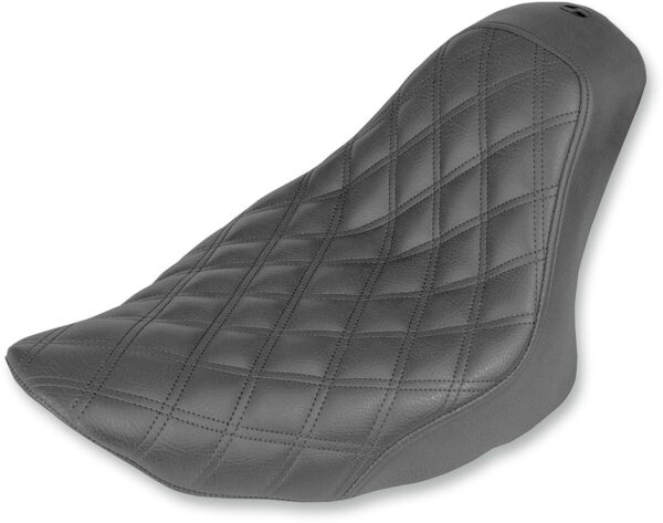 Renegade Solo Seat - Lattice Stitched - Black - FL/FX '06-'17