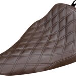 Renegade Solo Seat - Lattice Stitched - Brown - FLS '12-'17