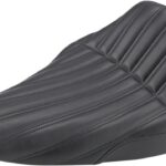 Knuckle Solo Seat - Ribbed - Black - FLS