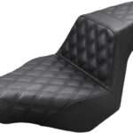 Step-Up Seat - Full Lattice Stitch - Black - FXSB