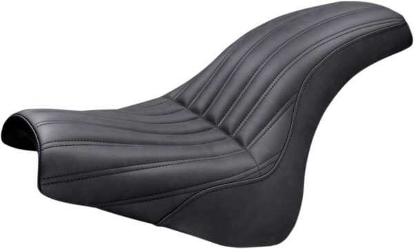 Knuckle 2-Up Seat - Ribbed - Black