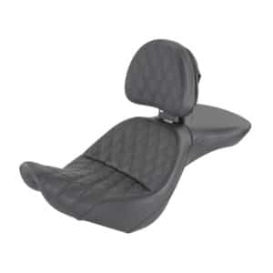 Explorer Seat - With Backrest - Lattice Stitched - Black - FXST