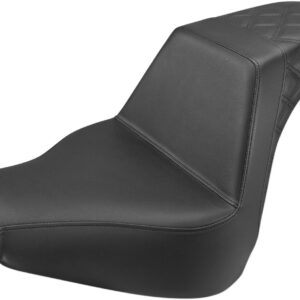 Step-Up Seat - Rear Lattice Stitch - Black - FXBR/S '18-'20