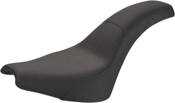Profiler™ Basket-weave Seat - Black - Softail