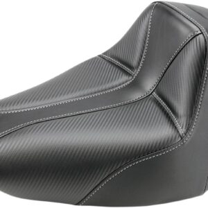 Dominator Solo Seat - w/o Backrest - Black w/ Gray Stitching - FLS/FXS '00-'06