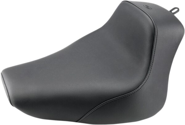 Heels Down Solo Seat - Without Backrest - Plain - Black