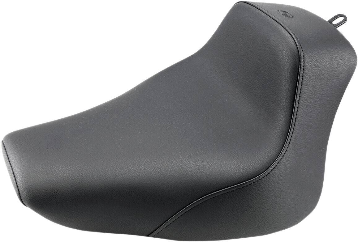 Heels down solo seat - without backrest - plain - black - softail '00-'06 1 Heels down solo seat - without backrest - plain - black