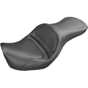 Seat - Explorer™ - Without Backrest - Stitched - Black - Dyna '06-'17