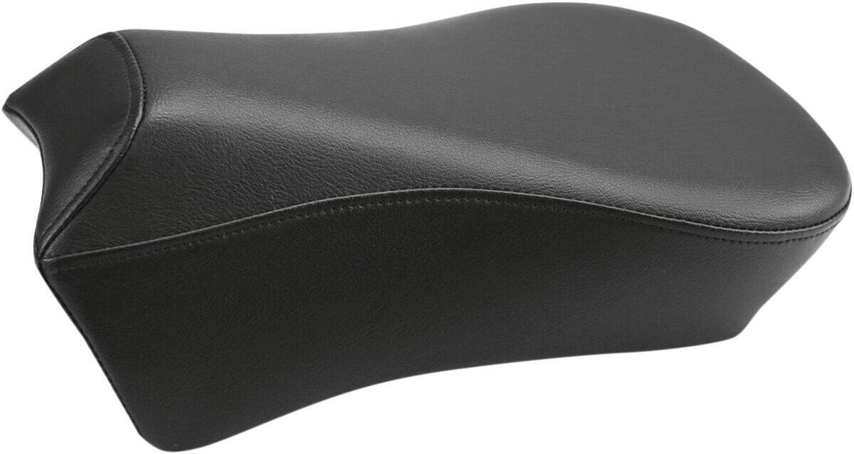 Heels down touring pillion pad - plain - black - dyna fld/fxd '06-'17 1 Heels down touring pillion pad - plain - black