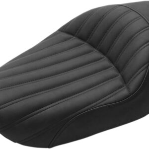 Knuckle Solo Seat - Ribbed - Black - FXD '96-'03