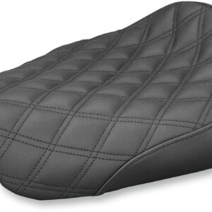 Renegade Solo Seat - Lattice Stitched - Black - Dyna '04-'05