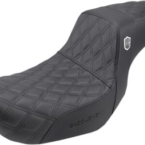 Pro Series SDC Performance Seat - without Backrest - Lattice Stitch/Lumbar Gripper - FLD/FXD '06-'17