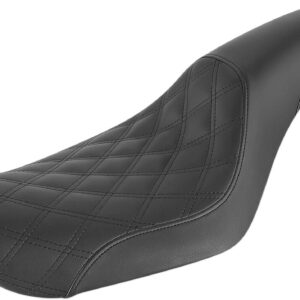 Profiler Seat - Front Lattice/Rear Smooth - Black - FXD '96-'03