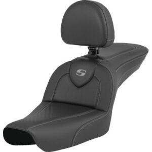 RoadSofa™ - Carbon Fiber - with Driver Backrest - FXDWG '04-'05