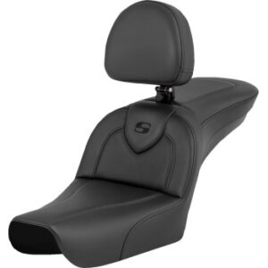 RoadSofa™ - Black - with Driver Backrest - FXDWG '04-'05