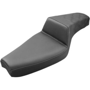 Step-Up Seat - Rear Lattice Stitch - Black - XL