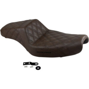 Step-Up Seat - Full Lattice Stitch - Brown - XL