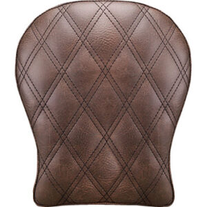 Detachable Pillion Pad - Lattice Stitched - Brown