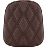 Sissy Bar Pad - Lattice Stitched - Brown FL '99-'22