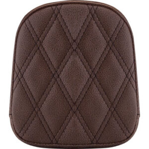 Sissy Bar Pad - Lattice Stitched - Brown FL '99-'22