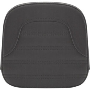 Sissy Bar Pad - Roll & Pleat - Black - FL '99-'23