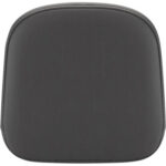 Tall Sissy Bar Pad - Renegade - Black - Smooth - FL '99-'23