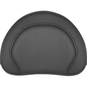 RoadSofa™ Sissy Bar Pad - Black w/ Black Stitching - Universal